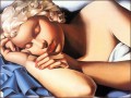 schlafende Frau 1935 zeitgenössische Tamara de Lempicka